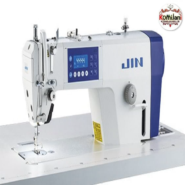 چرخ خیاطی راسته دوز نخ قطع کن جین مدل JIN-L-1A: دقت و سرعت در دوخت حرفه‌ای